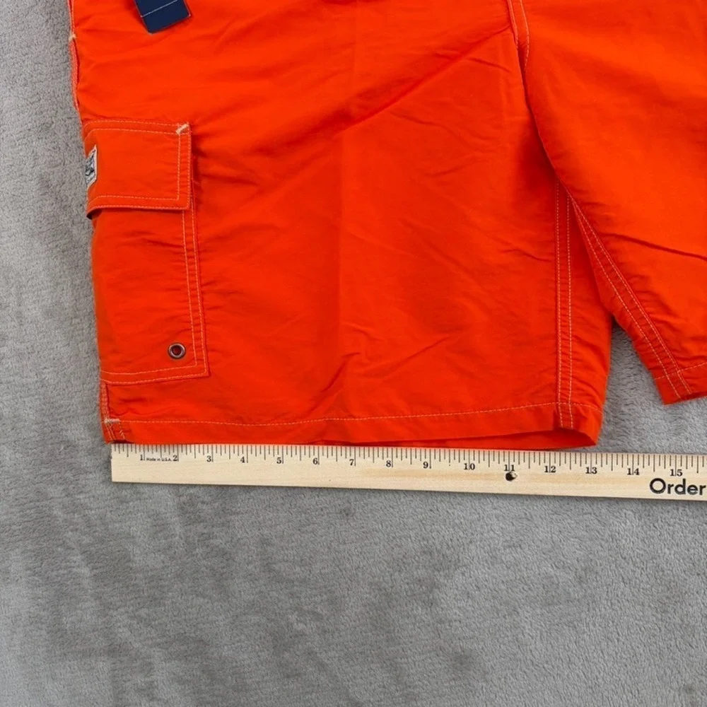 Polo Ralph Lauren Swim Trunks Board Shorts‎ in Orange Men 2XL Mesh Lined NWT
